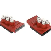 Wago 772-267 Einspeisemodul,5 x 2,5 mm2 + 2 x 1,5 mm2,5-polig,rot 772267 - 10 Stück