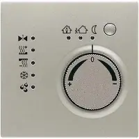 JUNG Raumtemperaturregler UP LS KNX alu mt AL2178