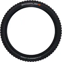 Schwalbe EddyCurrent HS496, 27.5", MTB, Tubeless-Ready-Reifen, Klappbarer Wulst, Berg, Off-road, Schwarz, Orange