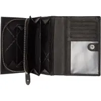 The Chesterfield Brand C08.0444 Seattle Wallet Querformat Leder 00 schwarz