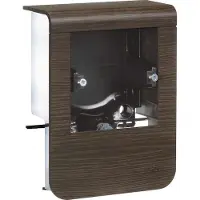 Hager TEH SL20080901D6 Geräteträger universal design UP- Geräte m.Rahmen SL 20x80mm De