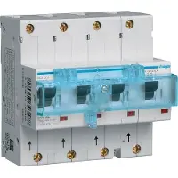 Hager HTN663C SLS Schalter 4 polig 3P+N Cs-Charakteristik 63A für Hutschienemontage