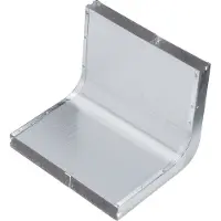 Hager UKK240282 Vertikalkrümmer 2-zügig aus Stahlblech zu UK 240x28mm