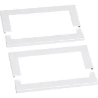 Hager TEH DABA5016089016 Wand-Blende Stahl DABA 50x160mm vweiÃ