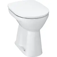 Laufen PRO Stand-Flachspül-WC, Abgang senkrecht, 360x470x450mm, H8259574000001, Farbe: Weiß mit LCC