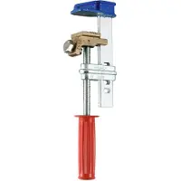 Dehn Klemme mit isoliertem Griff für blanke Stromschienen Blau - 771233
