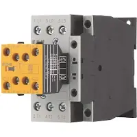 Eaton Power Quality Eaton 191737 Sicherheitsschütz, 380 V 400 V: 11 kW, 2 S, 3 Ö, 110 V 50 Hz, 120 V 60 Hz, Wechselstrombetätigung, Schraubklemmen, Mit Spiegelkontakt