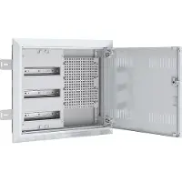 ABN UK23RM8420 Feldverteiler UP/HW T:110mm mit Lüftungstüre 3 Reihen REG Mediafeld LexCom