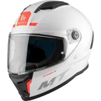 Mt Helmets STINGER 2 SOLID Integralhelm L in weiß