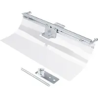 Hager BKFV400 Verschlussstück für Bodenkanal estrichbündig mit Folie zu BKF 400x(45-190)mm