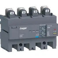 Hager HBW400L FI-Block Alarm P630 4P 400A Idn adj
