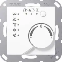 JUNG Raumtemperaturregler UP AS/A KNX aws glz A2178TSWW