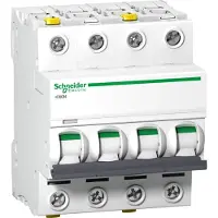Schneider Electric A9F03440 Leitungsschutzschalter iC60N, 4P, 40A, B Charakteristik