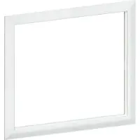 Hager FZ032F Blendrahmen, univers FW, ohne Tür, RAL9010, für Feldverteiler FWU32..