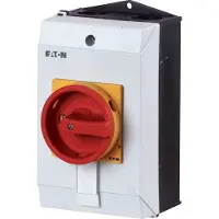 Eaton T0-3-15683/I1/SVB, Kippschalter, 3P, Rot, Weiß, Gelb, IP65, 80 mm, 130 mm