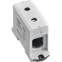 Hager K240AL Anschlussklemme für Aluminium und Kupferleitungen, 35mm2-240mm2, grau