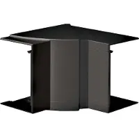 Hager BR651004H9011 Inneneck einstellbar zu BR/H/N/A/S 68x100mm Oberteil 80mm hfr in graphitschwarz