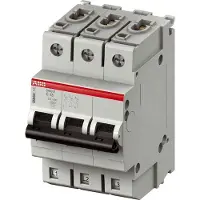 ABB S403E-C20 Sicherungsautomat C-Char., 20 A, 6 kA, 3P, steckbar 2CCS553001R0204
