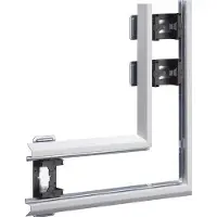 Hager Flachwinkel BKIS121305E9016 12.5x130mm verkehrsweiss