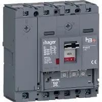 Hager HES041GC Leistungsschalter h3+ P160 LSnI 4P4D N0-50-100% 40A 70kA CTC