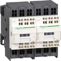 Schneider Electric LC2D323BD Wendeschützkombination, 3p+1S+1Ö, 15kW/400V/AC3 32A, Spule 24V DC