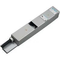 Hager ZAH020L Steckdosenleiste, KVS, 1 x CEE 63A 5p, 1 x Platz für Hutschienenzähler (Beigab.)