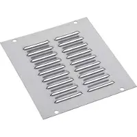 Hager MES-LS02 Lüftungsschlitzflansch 1.25mm IP20 174x200 (BxT) MESLS02