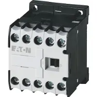 Eaton 010255 Hilfsschütz, 48 V DC, S = Schließer: 4 S, Schraubklemmen, Gleichstrombetätigung DILER-40-G(48VDC) - 5 Stück