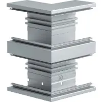 Hager TEH BRA652103DELN AuÃeneck,BRA65210D,Alu,naturelox