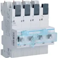 Hager HTS650C SLS Schalter 4 polig 3P+N Cs-Charakteristik 50A für Sammelschiene QuickConnect