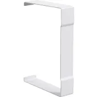 Hager BRA8513079016 Schnittkaschierung zu BRA 85x130mm Oberteil 80mm aus Stahlblech in verkehrweiß