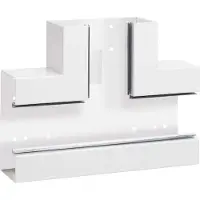 Hager BRS8517089016 T-Stück aus Grundprofil zu BRS 83x170mm Oberteil 80mm Stahlblech verkehrsweiß