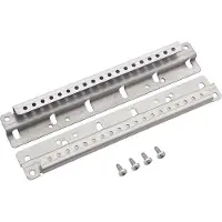 Hager MES-MTP40 Mitten-Tiefenprofil Tiefe 400mm zum Abstützen mehrteiliger Montageplatten MESMTP40