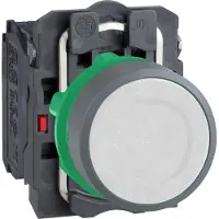 Schneider Electric Drucktaster, kompl, Kunststoff, tastend, XB5AA15C0