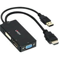 Lindy Hdmi-auf-dp/dvi/vga-konverter