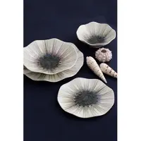 Hermia Concept , GBSNES24Y4101986, Essservices, Tafelservice (24 Teile), Mehrfarbig, Porzellan, 25 x 25 x 2 cm