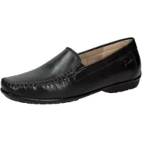 Sioux Slipper "Cortizia-705-H", Damen, Gr. 41 (UK 7), schwarz, Obermaterial: 100% Lammnappaleder LANA. 100% Gummi rubber., Schuhe Slipper