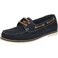 Sioux Schnürschuh "Nakimba-700", Damen, Gr. 38 (UK 5), blau (dunkelblau), Obermaterial: 100% Rindnubukleder CNU. 100% Gummi rubber., Schuhe Schnürschuh