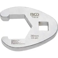 Bgs 1759-36 Hahnenfußschlüssel 12,5 (1/2), 36 mm