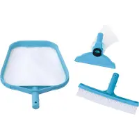 Intex 29056 - Pool Reinigungs-Set - Basic (Laubkescher, Beckenbürste, Bodensauger)