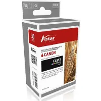 Astar AS15524, Blau, Pink, Gelb, Tinte auf Pigmentbasis, 18 ml, 350 Seiten