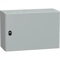 Schneider Electric Electric NSYS3D4625P PanelSeT S3D Volltür mit Montageplatte H400xB600xT250 IP66 IK10 RAL7035.