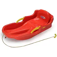 Jamara Bob "Snow Play Bob Comfort 80 cm, mit Bremse", rot, Schlitten, KinderB:46,5cm H:22cm L:80cm, Kunststoff, Bob, Made in Europe, B:46,5cm H:22cm L:80cm