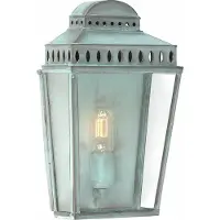 Elstead Lighting Elstead Mansion House Außen-Wandleuchte E27 Grünspan IP44