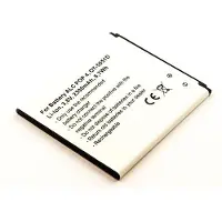 AccuCell Akku passend für Alcatel POP 4, OT-5051D, Li-ion, 3,8V, 2300mAh, 8,7Wh