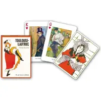 Piatnik Einzelkarten international Toulouse-Lautrec