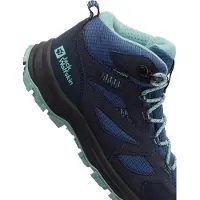 Jack Wolfskin Wanderschuhe Vojo Tour Texapore Mid Kinder Night Blue-Schuhgröße 32