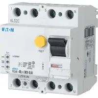 Eaton digitaler FI-Schalter, 40A, 4p, 300mA, 168637