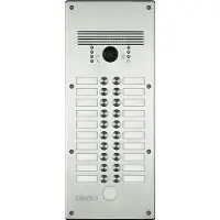 Legrand 308014 Video-Türstation LINEA300 mit 20 Ruftasten, Ausführung: Edelstahl