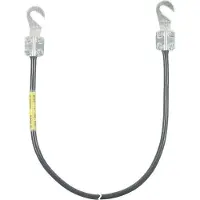 Dehn Erdungsleitung 10mm/L 5,00m schw. m. 2 410050